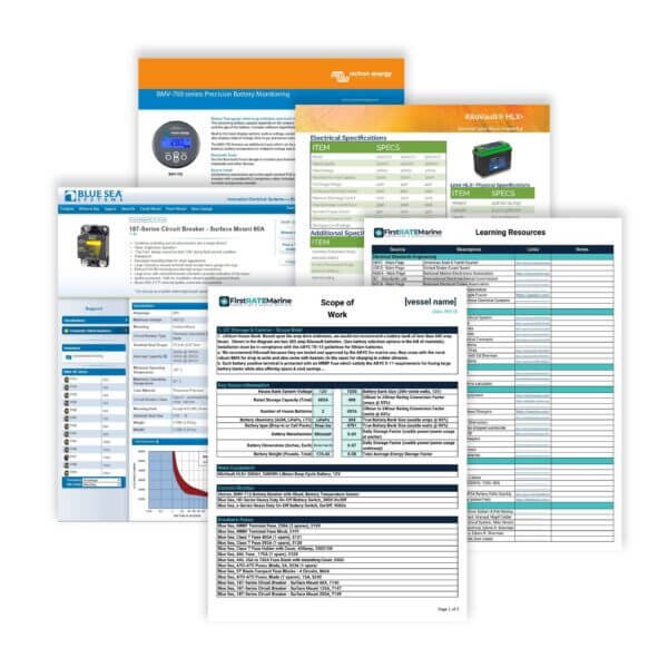 Example of deliverables for Service Group 1: DC storage and control, level 1 Design Consultation