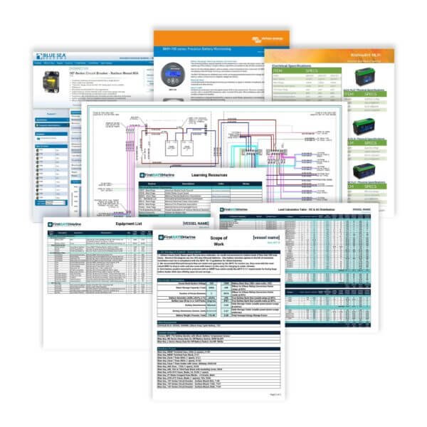 Examples of deliverables for DC storage and control, level 2 design and planning